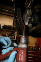 Tie Rod & Steering Nut Removal 5a