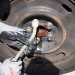 loosening lug nuts