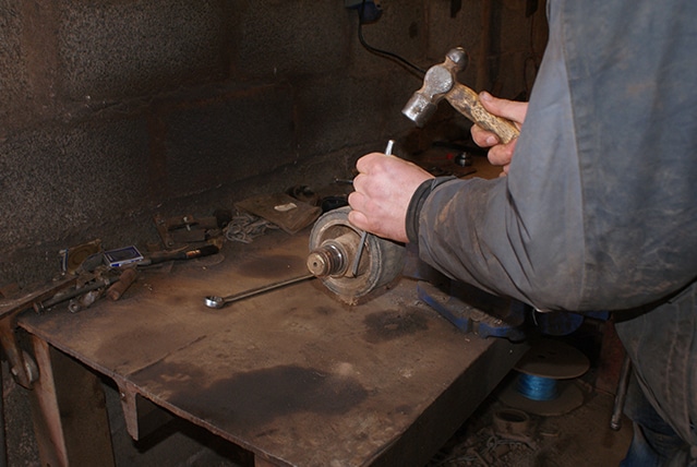 Induction Innovations Induction Heating Coil In Use On Job