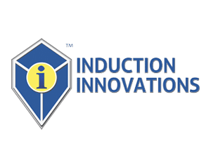 Induction Innovations logo with Blue Text