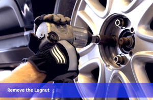 Lug Nut Removal: Remove the Lug Nut