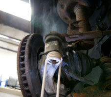 Tie Rod & Steering Nut Removal 4a